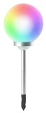 Lampa solara de gradina Strend Pro Rainbow cu 4 LED-uri colorate, 30x73 cm