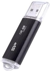 USB Flash Drive SP, Blaze B02, 3.2, 128GB, Negru &quot;SP128GBUF3B02V1K&quot; (timbru verde 0.03 lei)