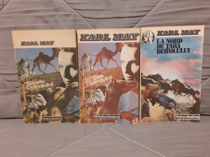PRIN DESERTUL SAHAREI-KARL MAY (3 VOL)