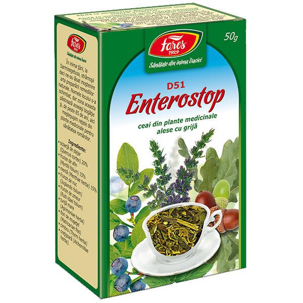 Ceai Enterostop Fares 50gr