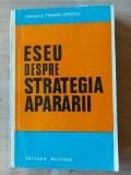 Eseu despre strategia apararii- Traian Grozea