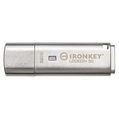 32GB IronKey Locker Plus 50 AES Encrypted, USBtoCloud, &amp;quot;IKLP50/32GB&amp;quot; (timbru verde 0.03 lei) foto