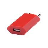 Alim USB A x1 retea 1A rosu
