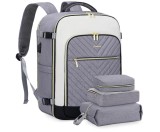 Cumpara ieftin Rucsac de voiaj LOVEVOOK, 40L, 45 x 31 x 20 cm, gri - RESIGILAT