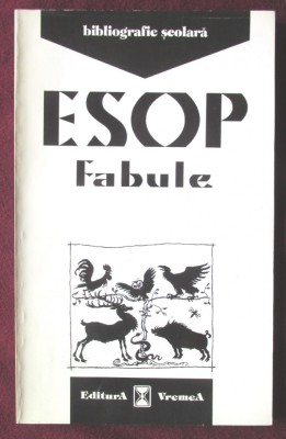 &amp;quot;FABULE&amp;quot;, Esop, 1996. Ilustratii de Arthur Rackham foto