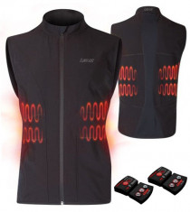 Heat Vest 1.0 Set pentru barbati negru M foto