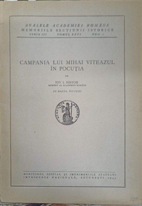 CAMPANIA LUI MIHAI VITEAZUL IN POCUTIA-ION I. NISTOR-238553