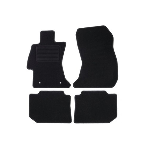 Covorase mocheta Subaru Levorg 2015-prezent, XV 2012-2018, Negre, set de 4 Buc.