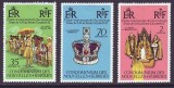 New Hebrides Fr 1977 - Silver jubilee, serie neuzata