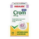 Cumpara ieftin Crom Forte, 200 mcg, 30 tablete, Walmark