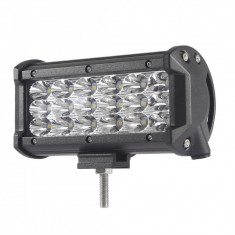 Led Bar Auto 54W Leduri Pe 3 Randuri 12V-24V 3780 Lumeni 5&quot;/12,7CM Spot Beam 12 Grade 985269