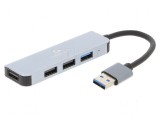 Hub USB 4 porturi USB A 2.0/3.1 Cablexpert, Gembird