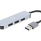 Hub USB 4 porturi USB A 2.0/3.1 Cablexpert