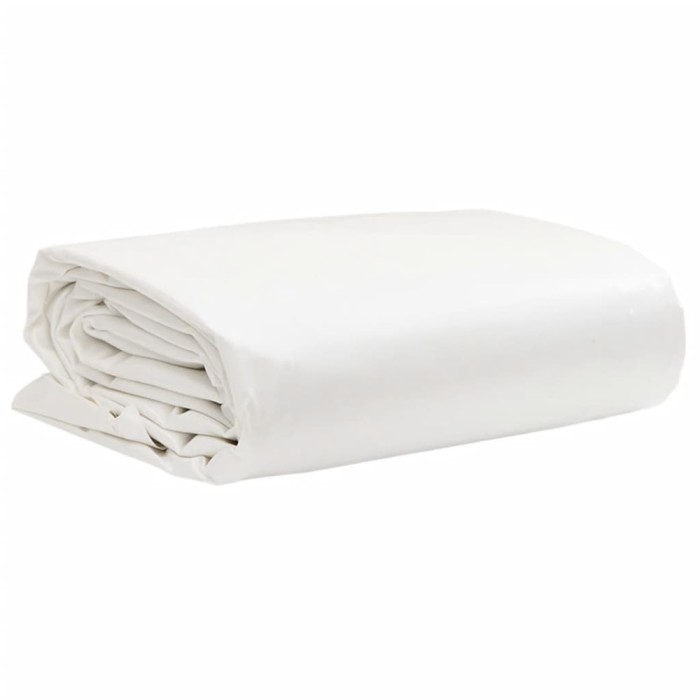Prelată, alb, 4x7 m, 650 g/m&sup2;