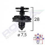 Set 5 clipsuri fixare tapiterie usa VW/ Audi C40723