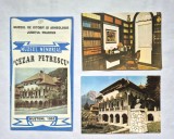 Set suvenir Muzeul Cezar Petrescu Bușteni 1992 &ndash; Ghid și 2 vederi necirculate