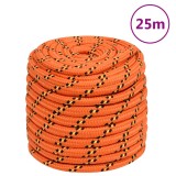 Cumpara ieftin Franghie de barca, portocaliu, 16 mm, 25 m, polipropilena