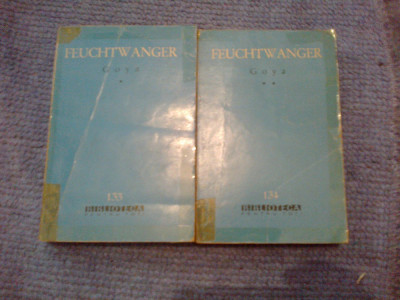 n2 Goya - Feuchtwanger / 2 volume foto
