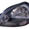 Far Hyundai Tucson (Jm), 06.2004-10.2009, Electric,tip bec H4, omologare ECE, fara motoras, negru, 92104-2E020, Dreapta, marca TYC