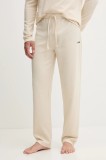 BOSS pantaloni de trening culoarea bej, uni, 50535877