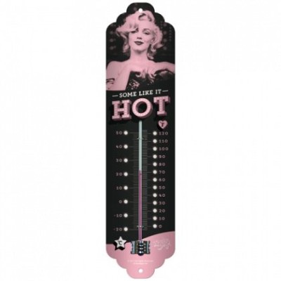 Termometru metalic - Marilyn Monroe Some Like it Hot foto