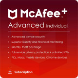 Licenta 2024 pentru McAfee+ AdvANced Individual - 1-AN / Nelimitate Dispozitive - Europe/UK