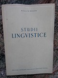 STUDII LINGVISTICE-AL. ROSETTI