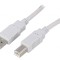 Cablu USB 2.0 A-B 1m Gri