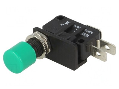 Comutator apăsare 2 SPDT 10A 250VDC &amp;Oslash; 13mm foto