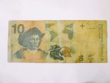 Rară! El Salvador 10 Colones 1997 Cristofor Columb,bancnota din imagini la cel mai mic preț