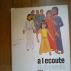 a6 Alecoute de parole Bible - Textes de le bible de melan (in franceza ilustra