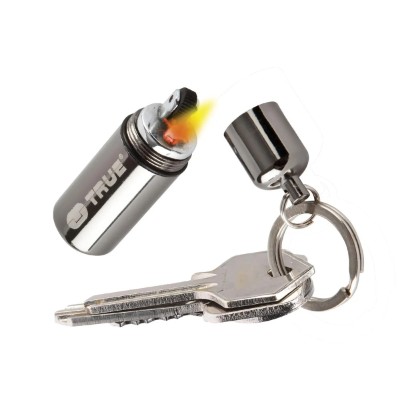 TRUE UTILITY FIRESTASH bricheta mica rezistenta la apa si breloc TU262K foto