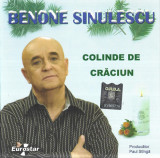 CD Benone Sinulescu &lrm;&ndash; Colinde De Crăciun, original, De sarbatori