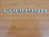 Emblemă Cordoba portbagaj Seat Cordoba, CORDOBA (6K1, 6K2) - [1993 - 1999]