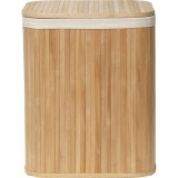 Coș Rufe Bambus / In Mare Cu Capac 43,5X34,5X54 Cm &ndash; Bamboo / In | Organizatoare Baie