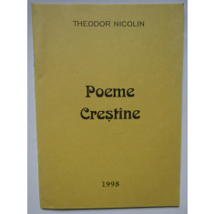 THEODOR NICOLIN- POEME CRESTINE