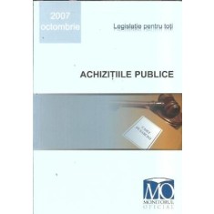 Achizitiile publice - Legislatie