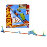 HOT WHEELS STUNT TRACKS PISTA CASCADORII SARITURA CU PROPULSIE CU MASINUTA INCLUSA