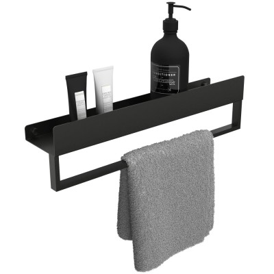 Raft pentru baie SF01 45cm black matt foto