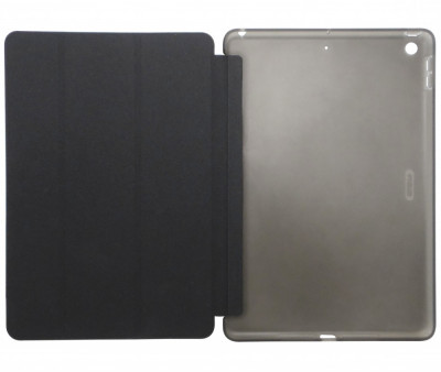 Husa tip carte cu stand ESR Rebound negru + fumuriu semitransparent pentru Apple iPad 7 10.2&amp;quot; (2019) / iPad 8 10.2&amp;quot; 2020 / iPad 9 10.2&amp;quot; 2021 foto
