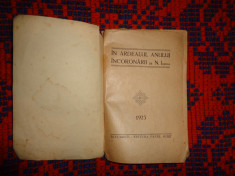 In Ardealul anului incoronarii - N.Iorga an 1923,136pagini foto