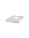 Set Saltea ortopedica, Pegas Comfort Flex 140x200x20cm, fermitate tare, cu spuma poliuretanica, Saltsib plus pilota vara, microfibra, lavabila la 95&deg;C