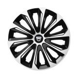 Set 4 capace roti Extra strong silver R15 Compatibil Cu Dacia, Autohelix MSA
