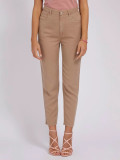 Pantaloni relaxed fit, crem, Guess