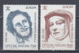 VATICAN 1996 EUROPA CEPT SERIE MNH, Nestampilat