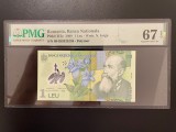 Romania 1 leu 2009 pick 117e grad 67 pmg