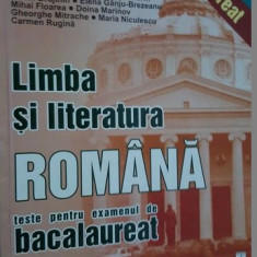 Limba si literatura romana. Teste pentru examenul de bacalaureat- E.Axinte, C.Basarabescu, A.Burlea