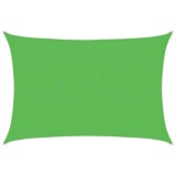 Cumpara ieftin Panza parasolar, verde deschis, 2,5x4 m, HDPE, 160 g/m&sup2;