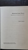 Behavioral Game Theory: Experiments in Strategic Interaction - Colin F. Camerer