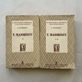 E. Lovinescu - Titu Maiorescu - 2 Vol. - Fundatia Regele Cariol II - 1940